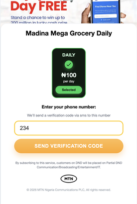 NG Madina Evina 2ClickFlow MTN , Wifi Nigeria 3